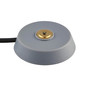 Preview: Nordlux LED Akkuleuchte Ellen To-Go Tischlampe Grau dimmbar Moodmaker 300lm 3000K warmweiß Ø16cm IP44 Aluminium 2418015010