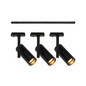 Preview: Nordlux 2510096003 Jerome 3-Kit + 1m GU10 Schienensystem Schwarz