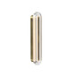 Preview: Nordlux LED Wandleuchte Cavara Messing dimmbar 550lm 3000/4000K CCT warm-, neutralweiß 90Ra 35cm IP44 Metall 2610201035
