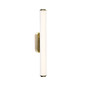 Preview: Nordlux LED Wandleuchte Virelle 50 Messing dimmbar 1120lm 3000/4000K CCT warm-, neutralweiß 90Ra 50cm IP44 Metall 2610241035