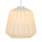 Preview: Nordlux Pendelleuchte Elbie Opalweiß E27 dimmbar Ø24cm Glas 2612323001