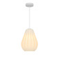 Preview: Nordlux Pendelleuchte Sallino Opalweiß E27 dimmbar Ø24cm Glas 2612363001