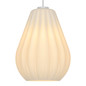 Preview: Nordlux Pendelleuchte Sallino Opalweiß E27 dimmbar Ø24cm Glas 2612363001