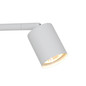 Preview: Nordlux Wandleuchte Explore Long Weiß GU10 12cm Metall 2612481001