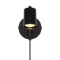 Preview: Nordlux Wandleuchte Explore Long Schwarz GU10 12cm Metall 2612481003
