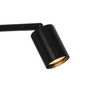 Preview: Nordlux Wandleuchte Explore Long Schwarz GU10 12cm Metall 2612481003