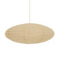 Preview: Nordlux Lampenschirm Villo 60 Fabric Braun Ø60cm Stoff 2612653209