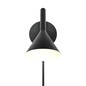 Preview: Nordlux Wandleuchte Kelvis Schwarz 22cm Metall 2612741003