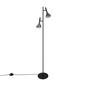 Preview: Nordlux Stehlampe Kelvis Schwarz 2-flammig 2xGU10 Metall 2612784003