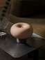 Preview: Nordlux Tischlampe Malti Beige E27 Ø27,5cm Glas 2612825009