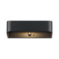 Preview: Nordlux LED Wandleuchte Marcellio Solar Schwarz Sensor 400lm 3000K warmweiß 22cm IP54 Aluminium 2618001003