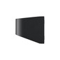 Preview: Nordlux LED Wandleuchte Marcellio Solar Schwarz Sensor 400lm 3000K warmweiß 22cm IP54 Aluminium 2618001003