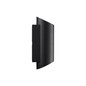 Preview: Nordlux Wandleuchte Nico 22 Round Maxi Schwarz GU10 dimmbar 23cm IP54 Metall 2618191003