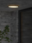 Preview: Nordlux LED Deckenleuchte Oja 29 Outdoor Round Schwarz 1600lm 3000K warmweiß Ø29,5cm IP54 2618256103