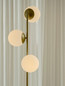 Preview: Nordlux Stehlampe Lilly Messing E14 32cm Metall 48613035