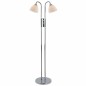 Preview: Nordlux 72224033 Ray Stehleuchte 2xE14 dimmbar Schalter Glas Chrom