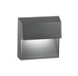 Preview: Nova Luce LED Außen-Wandleuchte Krypton 6W warmweiss 3000K IP54 Dunkelgrau Aluminium 15x15cm 752250