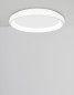 Preview: Nova Luce ALBI LED Deckenleuchte Weiß 32W Warmweiss 8,5x41cm dimmbar 8105605D