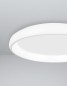 Preview: Nova Luce ALBI LED Deckenleuchte Weiß 32W Warmweiss 8,5x41cm dimmbar 8105605D
