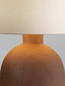 Preview: Nova Luce Tischleuchte Separe E27 Taupe Papiermaché Ø38cm 9001061