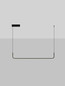 Preview: Nova Luce LED Pendelleuchte Strita 20W warmweiss 3200K Schwarz Stahl Aluminium 100x7cm 9001102