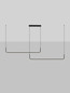 Preview: Nova Luce LED Pendelleuchte Strita 42W warmweiss 3200K Schwarz Stahl Aluminium 165x7cm 9001103