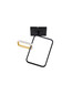 Preview: Nova Luce LED Deckenleuchte Imar dimmbar 30W warmweiss 3200K Schwarz Gold Stahl Aluminium 39x35cm 9001106