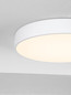 Preview: Nova Luce LED Deckenleuchte Hadon 30W warmweiss 3000K Weiß Stahl Ø50cm 9001534