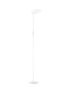 Preview: Nova Luce LED Stehleuchte Nostos dimmbar 30W warmweiss 3000K Weiß Aluminium 205cm 9002065