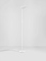 Preview: Nova Luce LED Stehleuchte Nostos dimmbar 30W warmweiss 3000K Weiß Aluminium 205cm 9002065