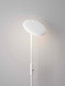 Preview: Nova Luce LED Stehleuchte Nostos dimmbar 30W warmweiss 3000K Weiß Aluminium 205cm 9002065