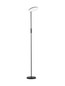 Preview: Nova Luce LED Stehleuchte Nostos dimmbar 30W warmweiss 3000K Schwarz Aluminium 205cm 9002066
