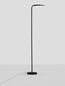 Preview: Nova Luce LED Stehleuchte Sinkro dimmbar 30W warmweiss 3000K Schwarz Stahl 174cm 9002080