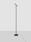 Preview: Nova Luce LED Stehleuchte Sinkro dimmbar 30W warmweiss 3000K Schwarz Stahl 181cm 9002082
