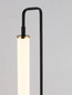 Preview: Nova Luce LED Tischleuchte Wetro 20W warmweiss 3000K Schwarz Gold Metall Ø18cm 9002084