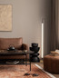 Preview: Nova Luce LED Stehleuchte Wetro 32W warmweiss 3000K Schwarz Gold Metall 150cm 9002085