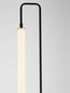 Preview: Nova Luce LED Stehleuchte Wetro 32W warmweiss 3000K Schwarz Gold Metall 150cm 9002085