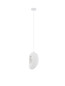 Preview: Nova Luce Pendelleuchte Tempus G9 Weiß 30x20cm 9002668
