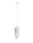 Preview: Nova Luce Pendelleuchte Tempus G9 Weiß 48x18cm 9002669