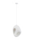 Preview: Nova Luce Pendelleuchte Tempus E27 Weiß 40x30cm 9002670