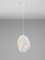 Preview: Nova Luce Pendelleuchte Tempus E27 Weiß 40x30cm 9002670