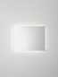 Preview: Nova Luce LED Spiegel Alda 48W neutralweiss 4000K IP44 Aluminium Spiegelglas 80x60cm 9006010
