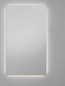 Preview: Nova Luce LED Spiegel Alda 53W neutralweiss 4000K IP44 Aluminium Spiegelglas 120x70cm 9006011