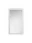 Preview: Nova Luce LED Spiegel Ural 36W neutralweiss 4000K IP44 Aluminium Spiegelglas 120x70cm 9006015