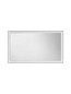 Preview: Nova Luce LED Spiegel Ural 36W neutralweiss 4000K IP44 Aluminium Spiegelglas 120x70cm 9006015