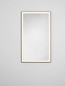 Preview: Nova Luce LED Spiegel Ural 36W neutralweiss 4000K IP44 Aluminium Spiegelglas 120x70cm 9006015