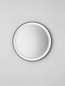 Preview: Nova Luce LED Spiegel Ural 20W neutralweiss 4000K IP44 Aluminium Spiegelglas Ø60cm 9006016
