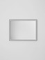 Preview: Nova Luce LED Spiegel Ambor dimmbar 37W neutralweiss 4000K IP44 Schwarz Aluminium Spiegelglas 80x60cm 9006021