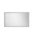Preview: Nova Luce LED Spiegel Ambor dimmbar 48W neutralweiss 4000K IP44 Schwarz Aluminium Spiegelglas 120x70cm 9006022