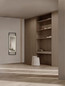 Preview: Nova Luce LED Spiegel Raven dimmbar 37W neutralweiss 4000K IP44 Schwarz Aluminium Spiegelglas 120x40cm 9006023